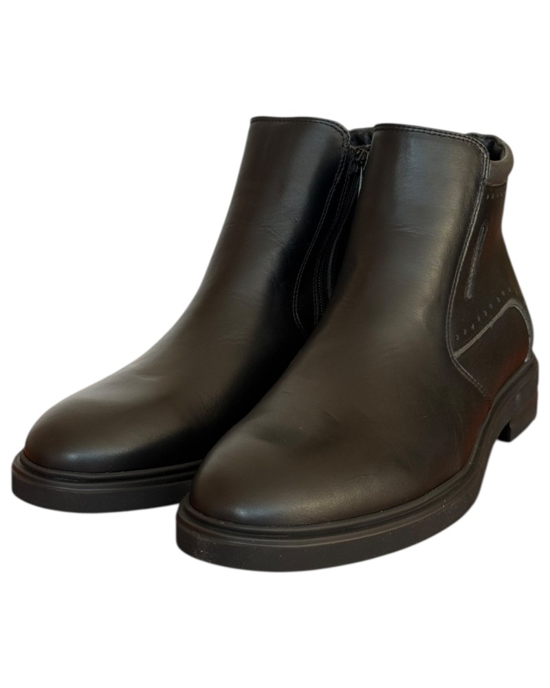  Δερμάτινο Ανδρικό Μποτάκι - N835