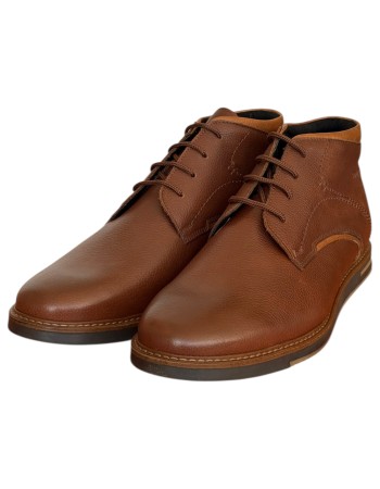  Δερμάτινο Ανδρικό Μποτάκι - N839