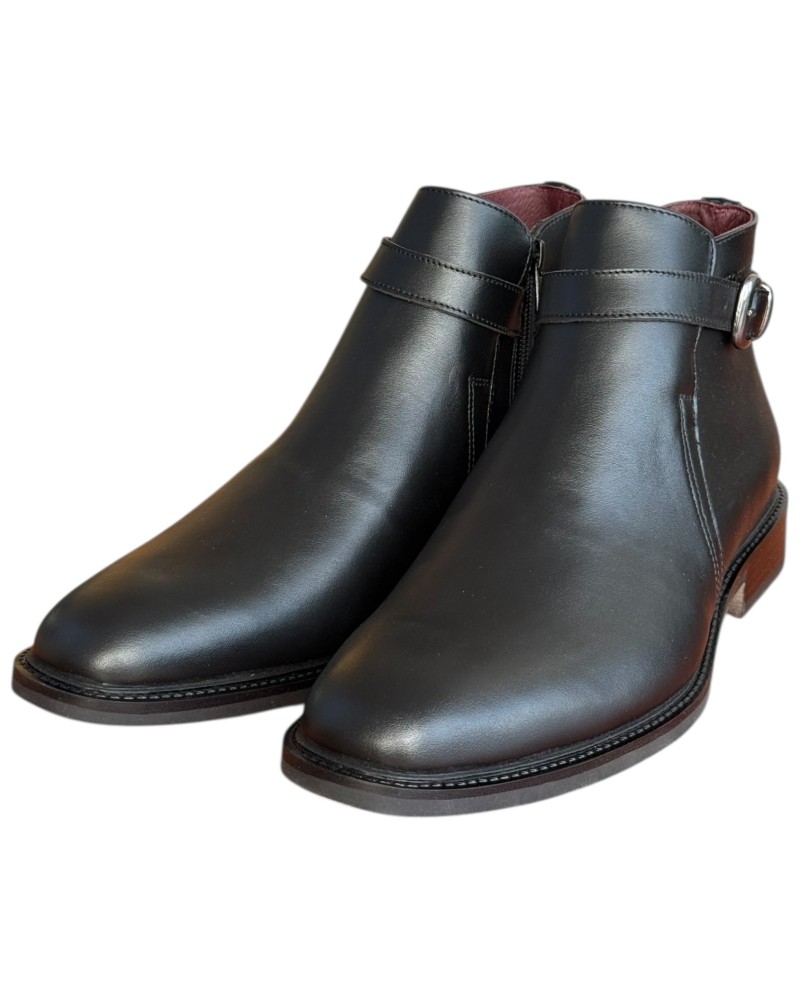  Δερμάτινο Ανδρικό Μποτάκι - N84