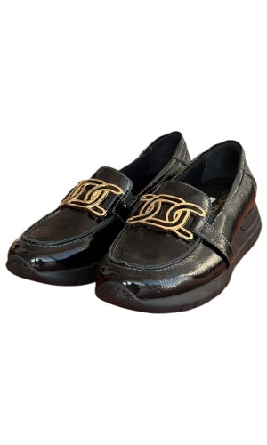 Δερμάτινο Γυναικείo Μοκασίνι - N849