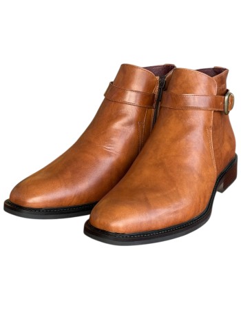  Δερμάτινο Ανδρικό Μποτάκι - N85