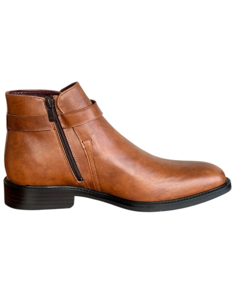  Δερμάτινο Ανδρικό Μποτάκι - N85