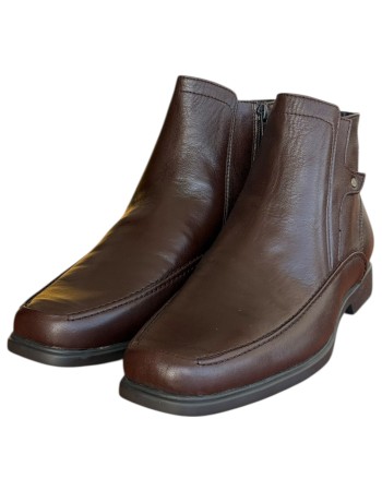  Δερμάτινο Ανδρικό Μποτάκι - N871