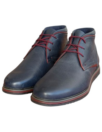  Δερμάτινο Ανδρικό Μποτάκι - N873