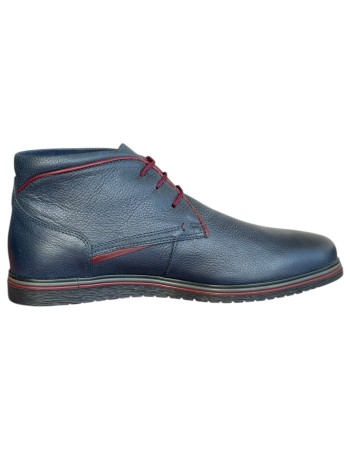  Δερμάτινο Ανδρικό Μποτάκι - N873