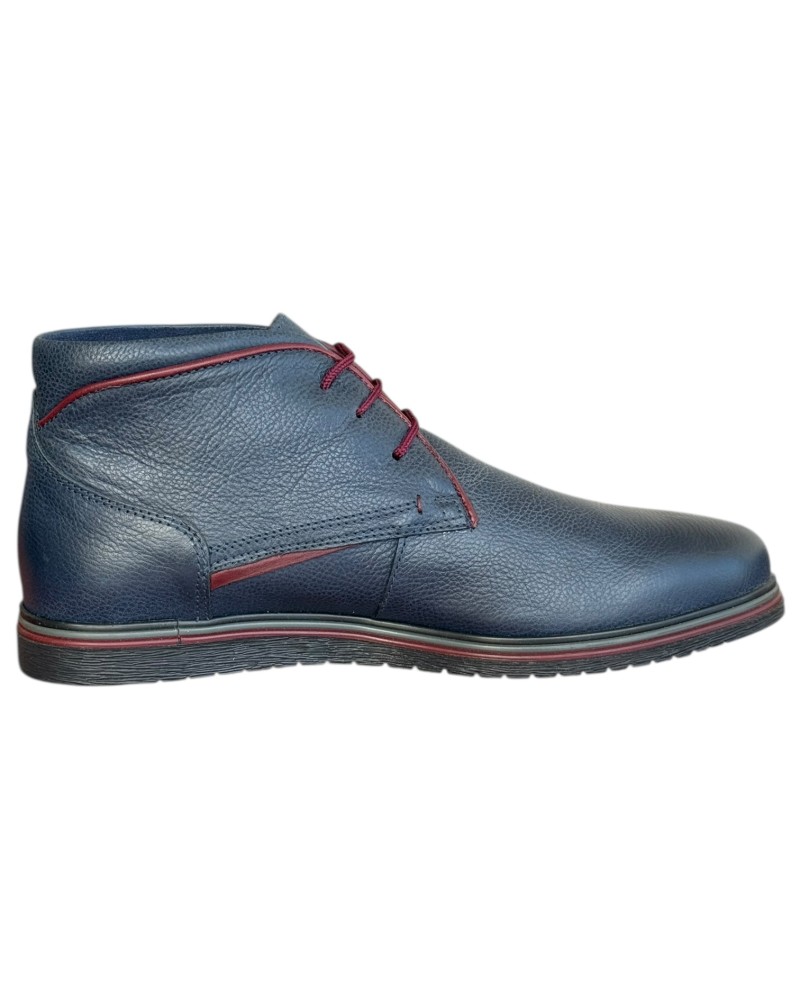  Δερμάτινο Ανδρικό Μποτάκι - N873