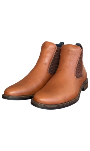  Δερμάτινο Ανδρικό Μποτάκι - N874