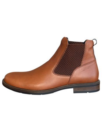  Δερμάτινο Ανδρικό Μποτάκι - N874