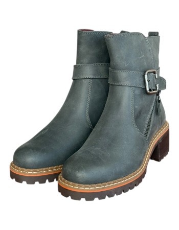 Δερμάτινο Γυναικείo Μποτάκι - N877