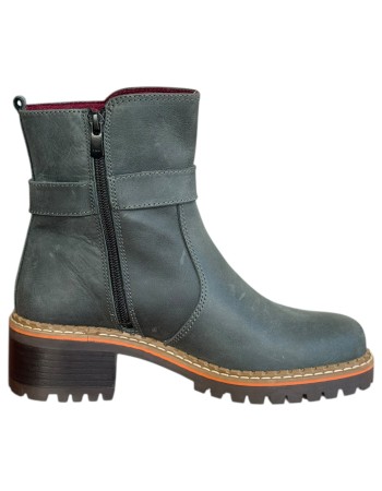 Δερμάτινο Γυναικείo Μποτάκι - N877