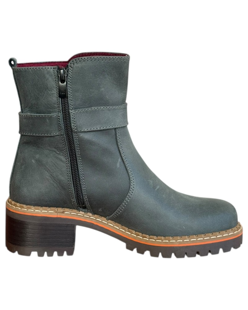 Δερμάτινο Γυναικείo Μποτάκι - N877