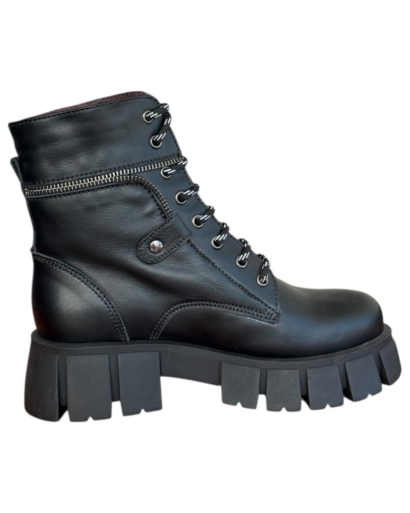 Δερμάτινο Γυναικείo Μποτάκι - N878