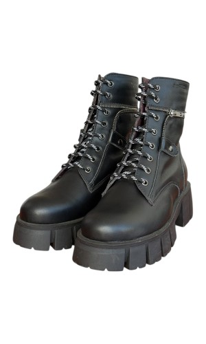 Δερμάτινο Γυναικείo Μποτάκι - N878