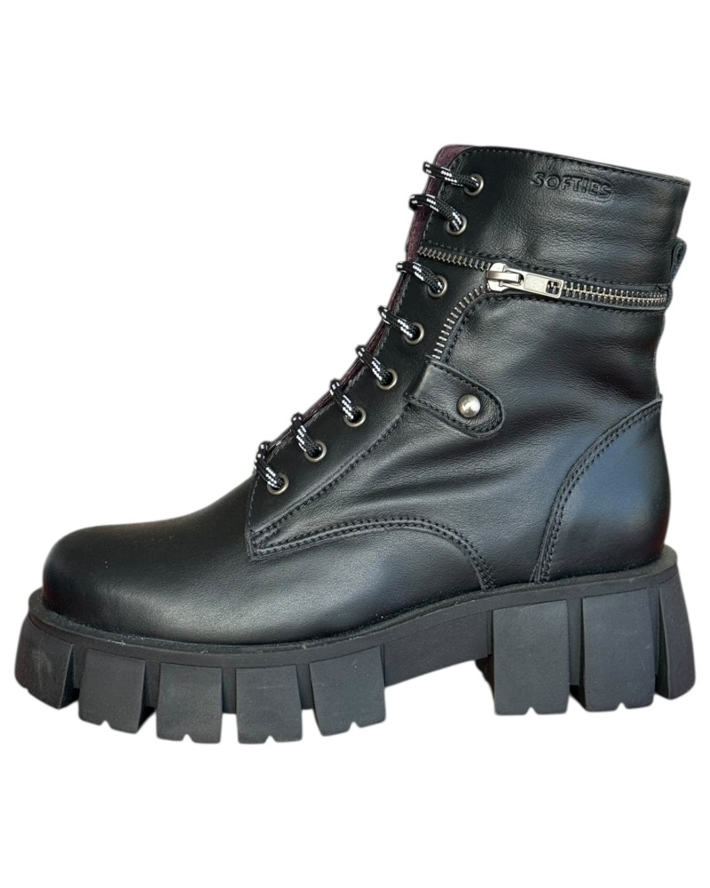 Δερμάτινο Γυναικείo Μποτάκι - N878