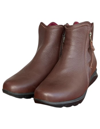 Δερμάτινο Γυναικείo Μποτάκι - N881