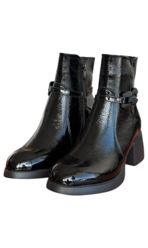 Δερμάτινο Γυναικείo Μποτάκι - N882