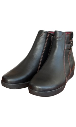 Δερμάτινο Γυναικείo Μποτάκι - N883