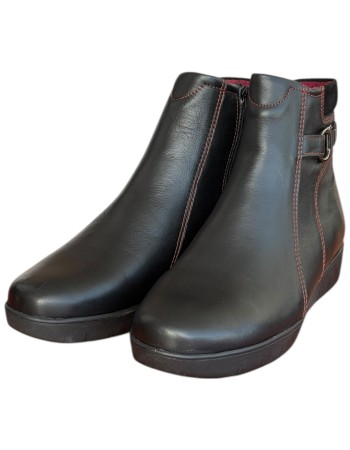 Δερμάτινο Γυναικείo Μποτάκι - N883