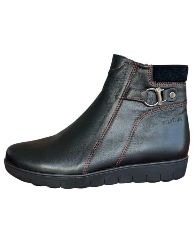 Δερμάτινο Γυναικείo Μποτάκι - N883