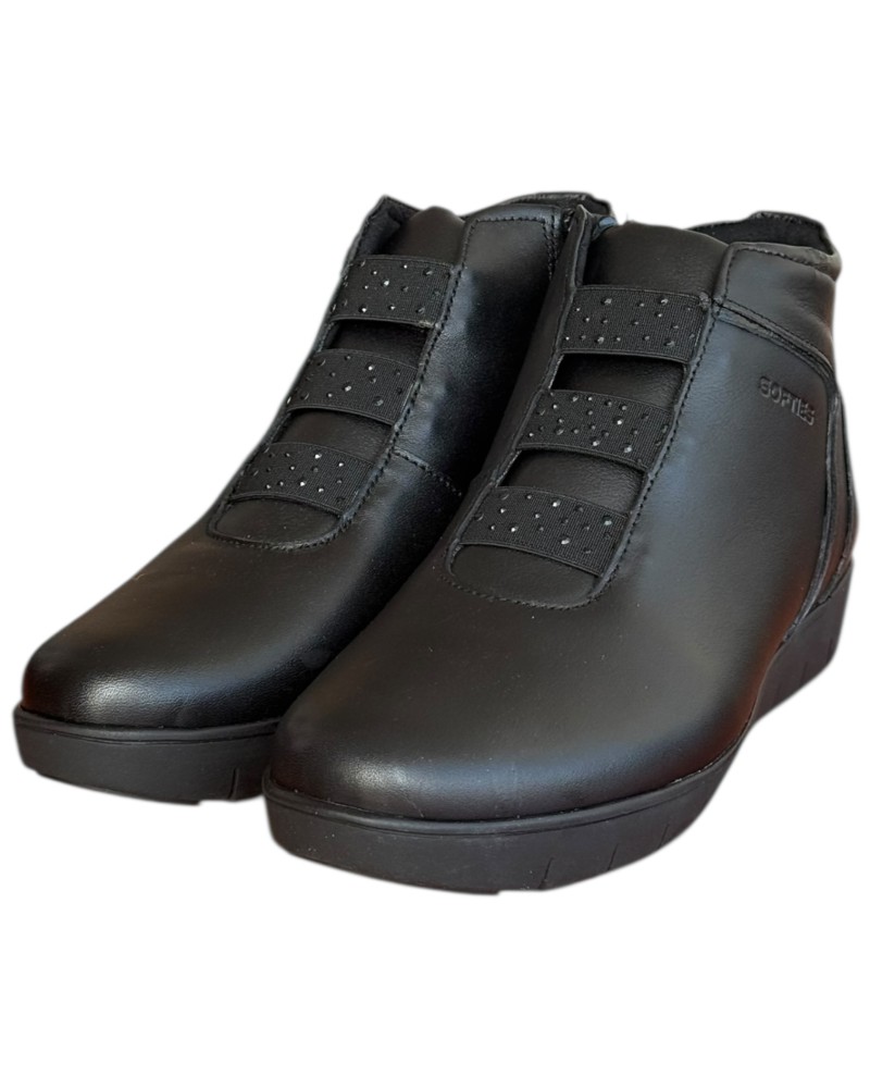 Δερμάτινο Γυναικείo Μποτάκι - N884