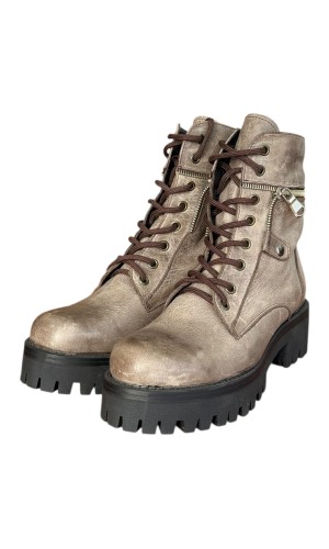 Δερμάτινο Γυναικείo Μποτάκι - N885