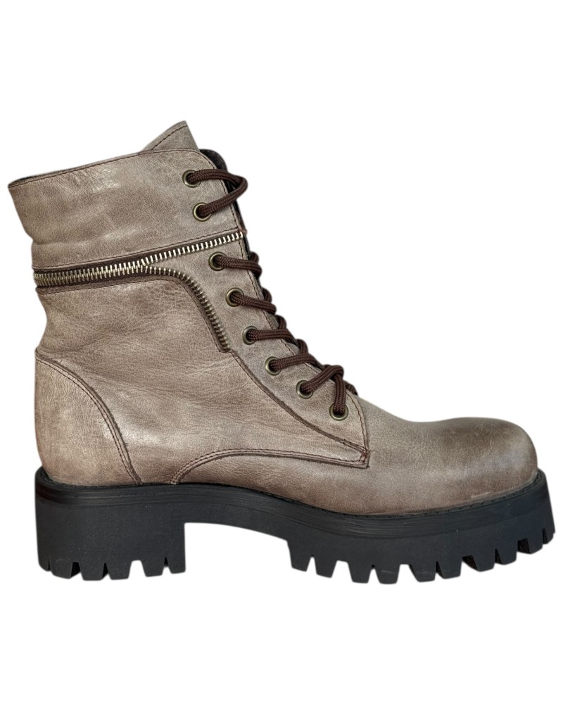 Δερμάτινο Γυναικείo Μποτάκι - N885