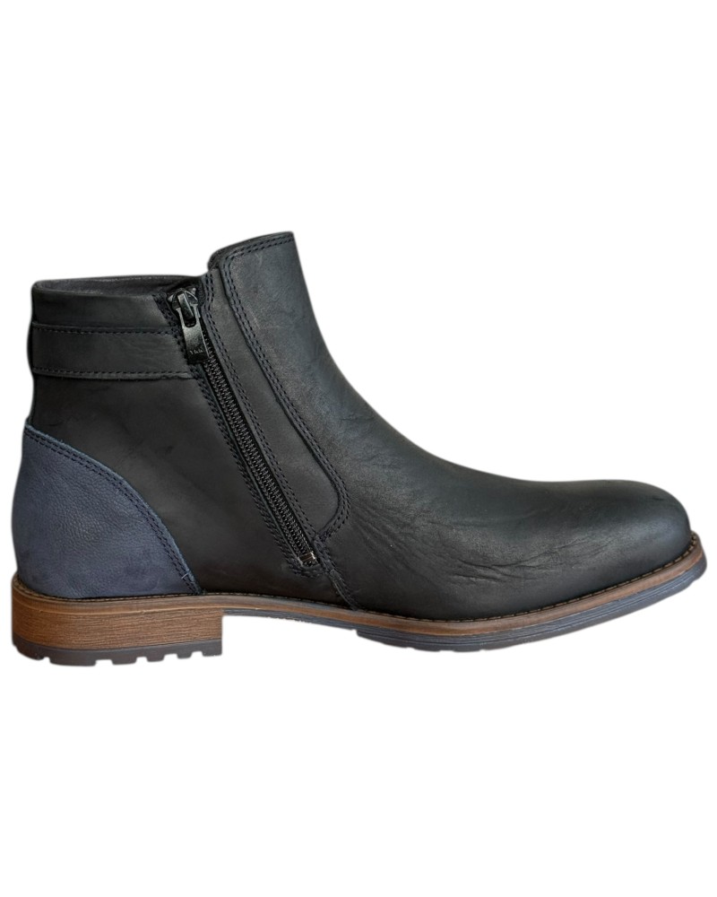  Δερμάτινο Ανδρικό Μποτάκι - N89