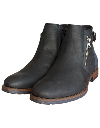  Δερμάτινο Ανδρικό Μποτάκι - N89