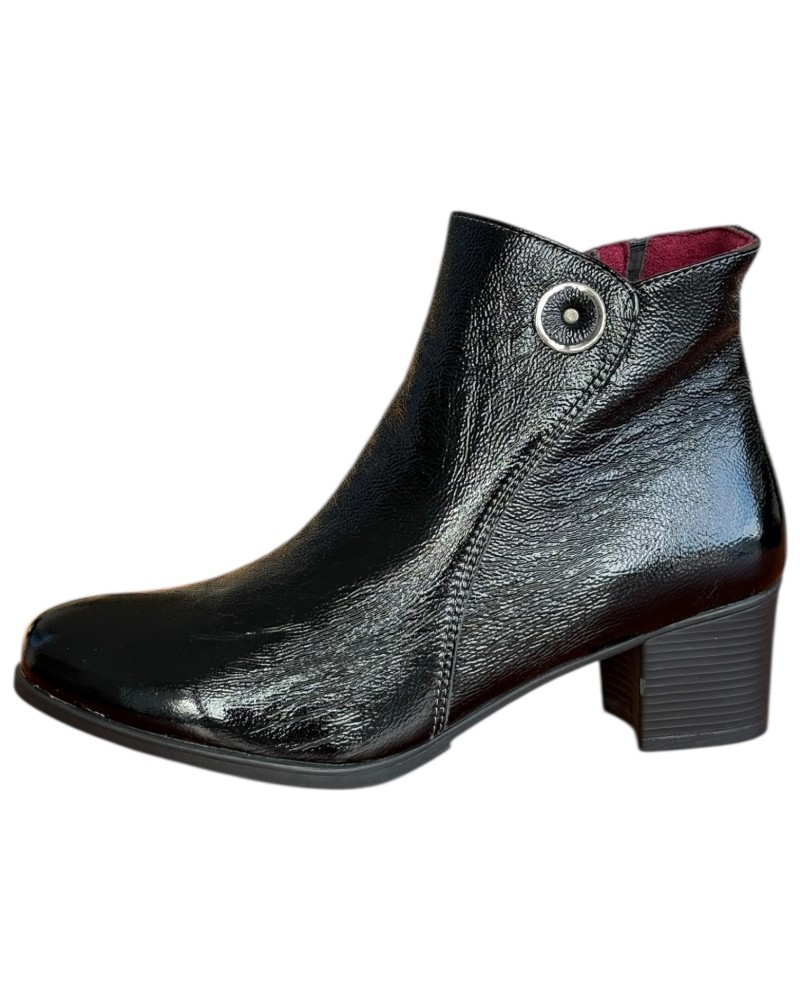 Δερμάτινο Γυναικείo Μποτάκι - N90