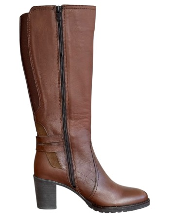 Δερμάτινη Γυναικεία Mπότα - N914