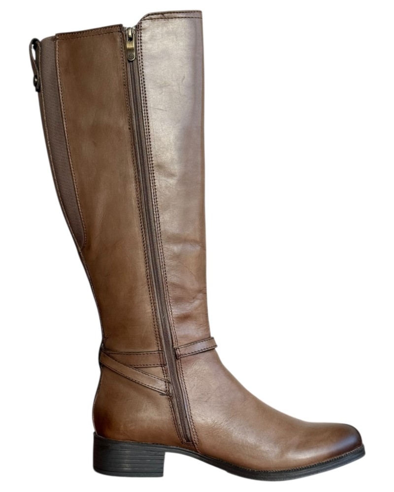 Δερμάτινη Γυναικεία Mπότα - N915