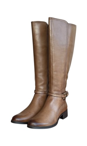 Δερμάτινη Γυναικεία Mπότα - N915