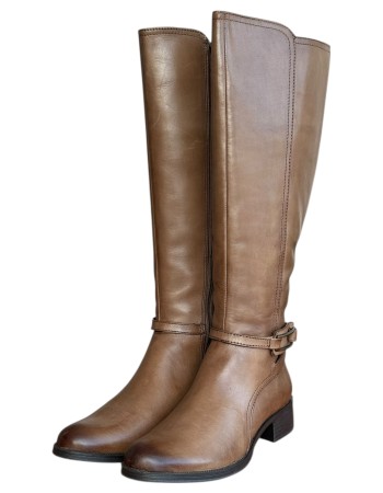 Δερμάτινη Γυναικεία Mπότα - N915