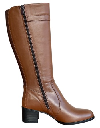 Δερμάτινη Γυναικεία Mπότα - N916