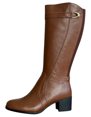 Δερμάτινη Γυναικεία Mπότα - N916