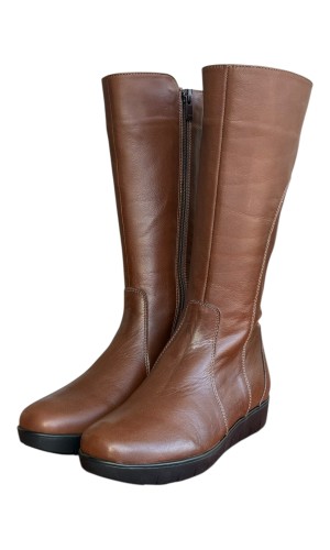 Δερμάτινη Γυναικεία Mπότα - N919