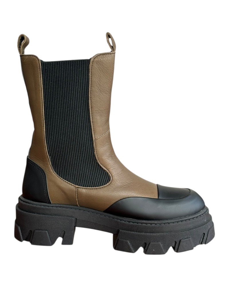 Δερμάτινο Γυναικείo Μποτάκι - N92