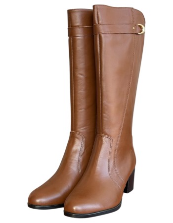 Δερμάτινη Γυναικεία Mπότα - N920