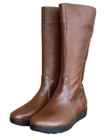 Δερμάτινη Γυναικεία Mπότα - N922