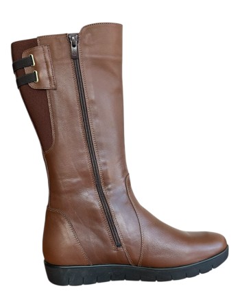 Δερμάτινη Γυναικεία Mπότα - N922