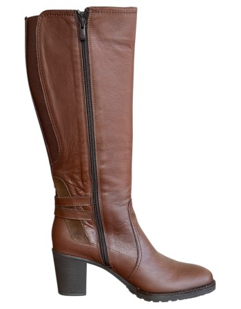 Δερμάτινη Γυναικεία Mπότα - N923