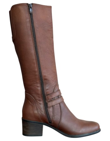 Δερμάτινη Γυναικεία Mπότα - N926