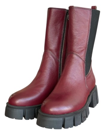 Δερμάτινη Γυναικεία Mπότα - N927