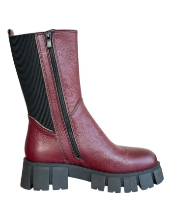 Δερμάτινη Γυναικεία Mπότα - N927