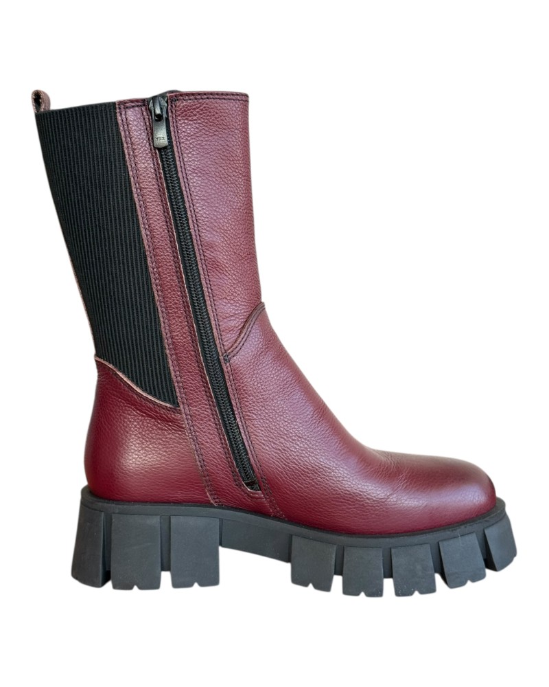 Δερμάτινη Γυναικεία Mπότα - N927