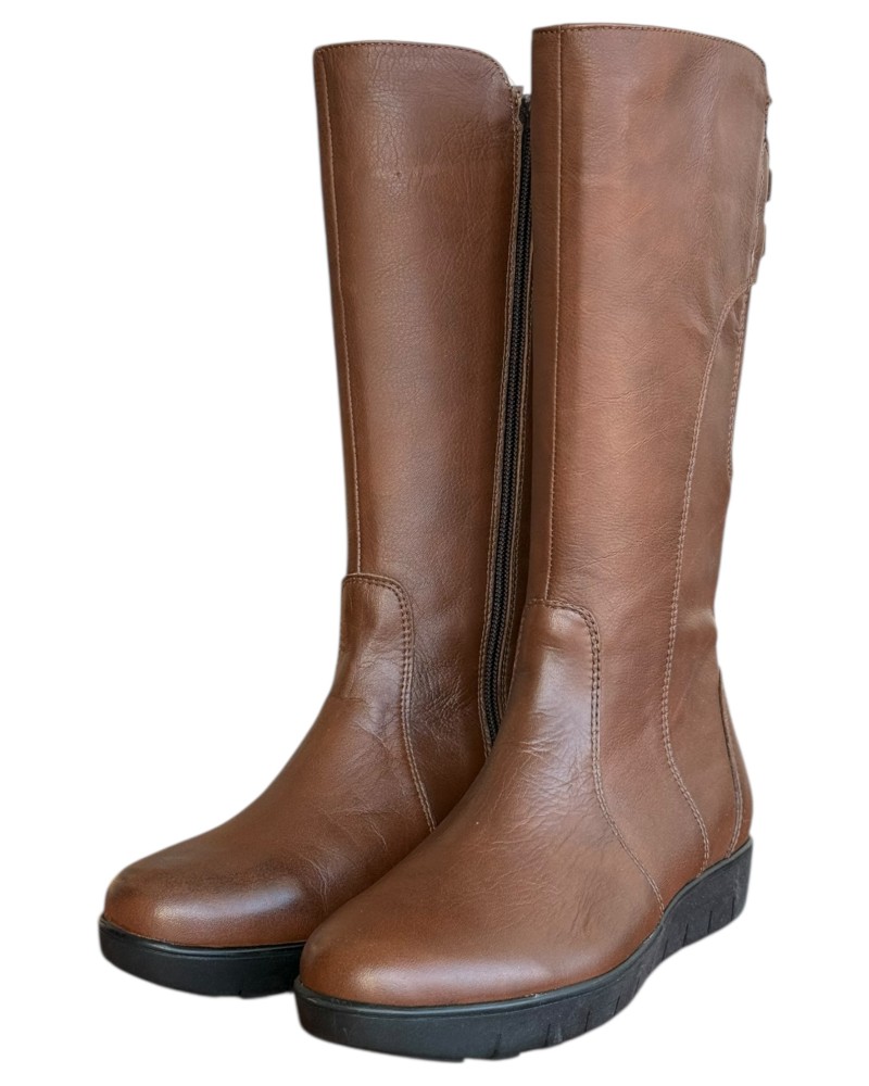 Δερμάτινη Γυναικεία Mπότα - N928