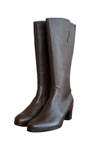 Δερμάτινη Γυναικεία Mπότα - N929