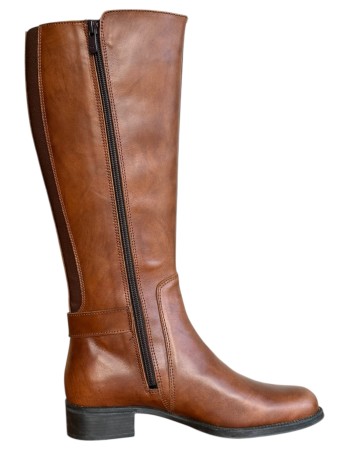 Δερμάτινη Γυναικεία Mπότα - N936