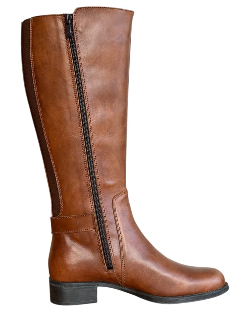 Δερμάτινη Γυναικεία Mπότα - N936