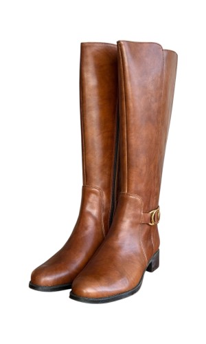 Δερμάτινη Γυναικεία Mπότα - N936